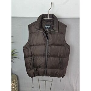 Vintage Counter Attack Size 3 XL Puffer Vest Brown Outdoor Mens